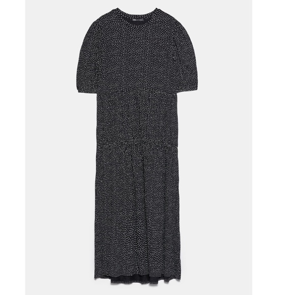 Zara Dress With Ruching TRF NWT - Picture 8 of 11